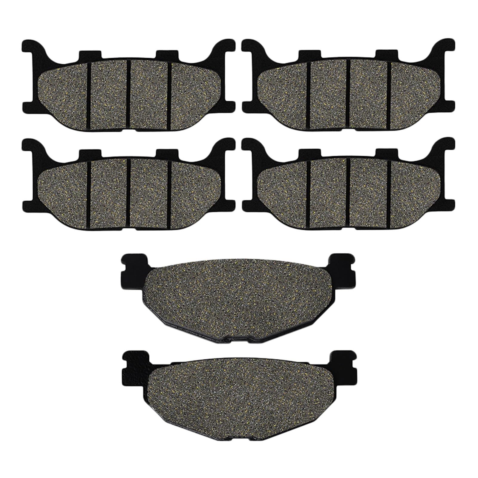 Feststellbremse Motorrad Vorne Hinten Bremsbeläge Für CP 250 05-08 Für YP400 Für Majestät Für YP 400 2005-2013 Für XP500 Für Tmax 04-07 Motorrad Bremsbeläge(2 Front and 2 Rear) von KOEHXJ