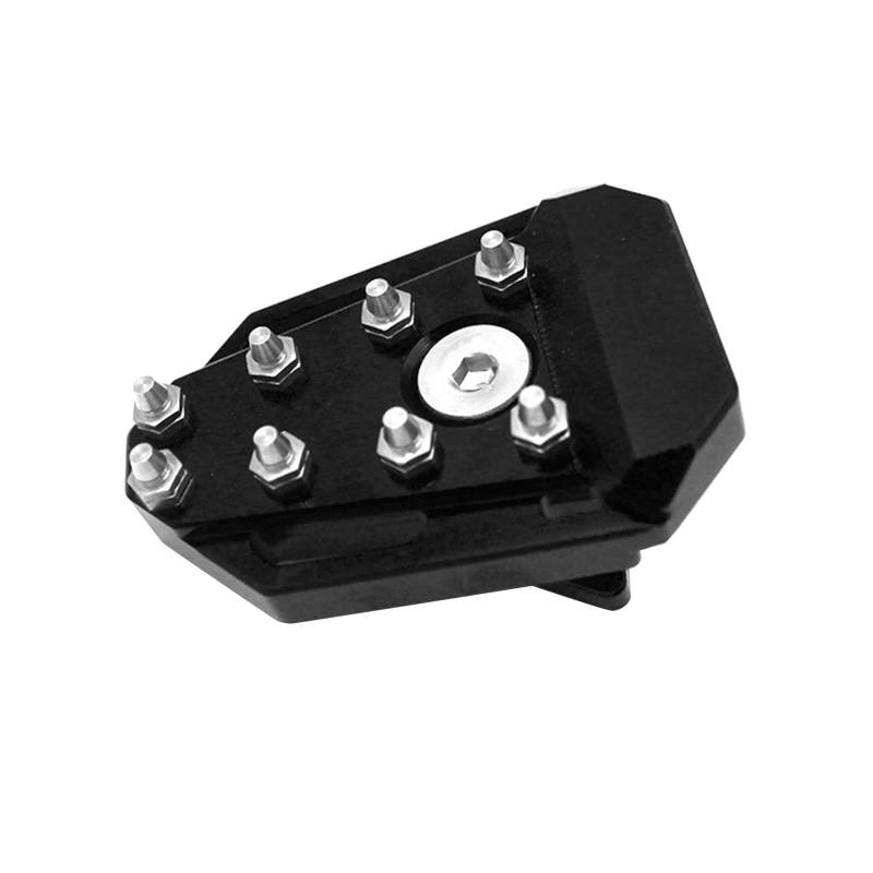 Fußrasten Motorrad Zubehör Fuß Bremsbelag Bremshebel Peg Pedal Verlängerung Pad Für Kawasaki Für Klr650 Motorrad Fußrasten(Black) von KOEHXJ