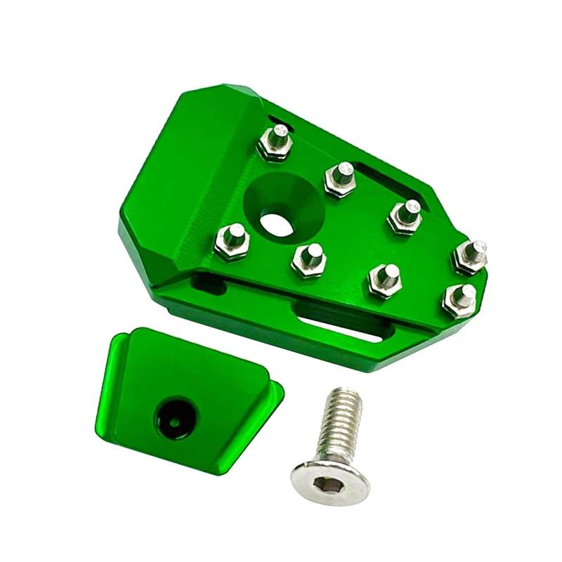 Fußrasten Motorrad Zubehör Fuß Bremsbelag Bremshebel Peg Pedal Verlängerung Pad Für Kawasaki Für Klr650 Motorrad Fußrasten(Green) von KOEHXJ