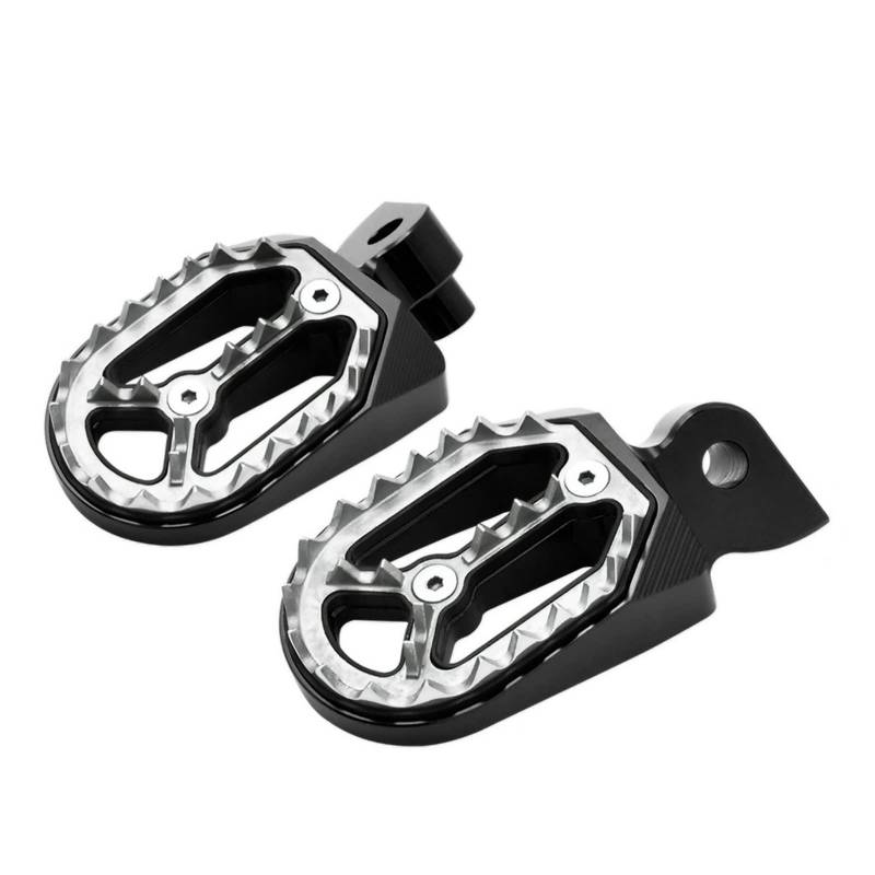 Fußrasten Repose-Pieds De Moto Repose-Pieds Pédales Pour Suzuki Pour RM450 Pour RM250 2010 2011 2012 2013 2014 2015 Motorrad Fußrasten(Black) von KOEHXJ