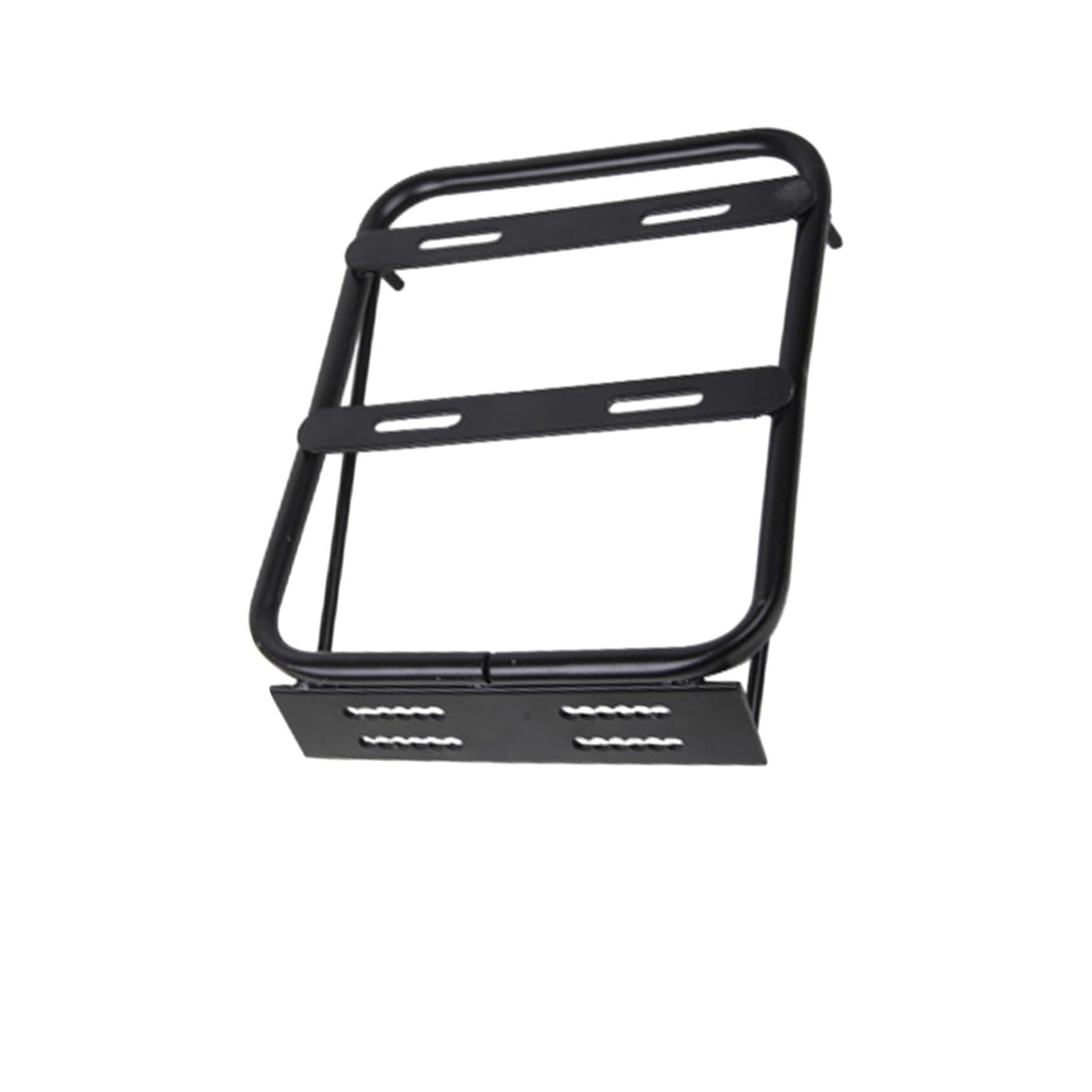 Gepäckträger Motorrad Hinten Gepäck Rack Abnehmbare Robust Mit Schraube Träger Halter Platte Basis Korb Rack Rahmen Rückenlehne Lagerung Box Rack Motorrad Gepäckträger(Black) von KOEHXJ