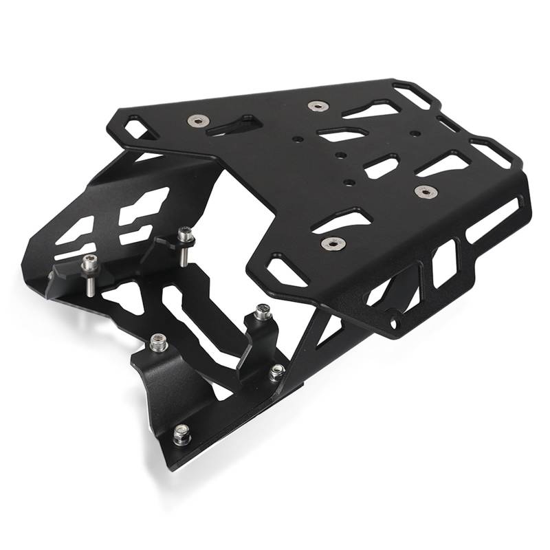 Heckarmlehnengriffe Für Für Tenere 700 Für T7 Für T7 Rally 2019 2020 2021 Motorrad Gepäck Rack Träger Fall Unterstützung Halter Halterung Teile Sitz Gepäckträger(Black) von KOEHXJ