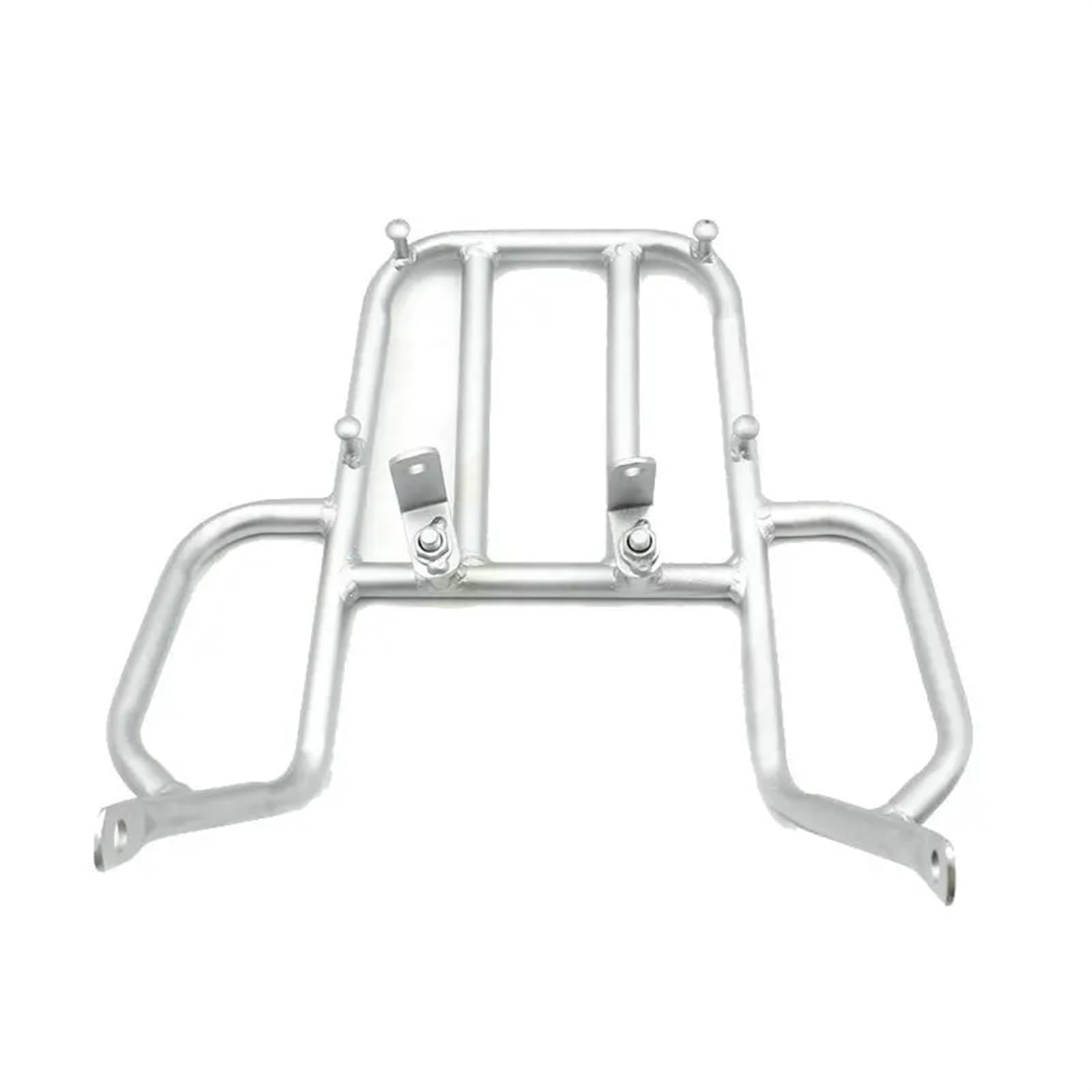 Heckarmlehnengriffe Für Kawasaki Für KLX250 Für KLX 250 1993-2007 2006 2005 2004 2003 Motorrad Stamm Gepäck Halter Rack Lager Hinten Unterstützung Regal Rack Sitz Gepäckträger(Silver) von KOEHXJ