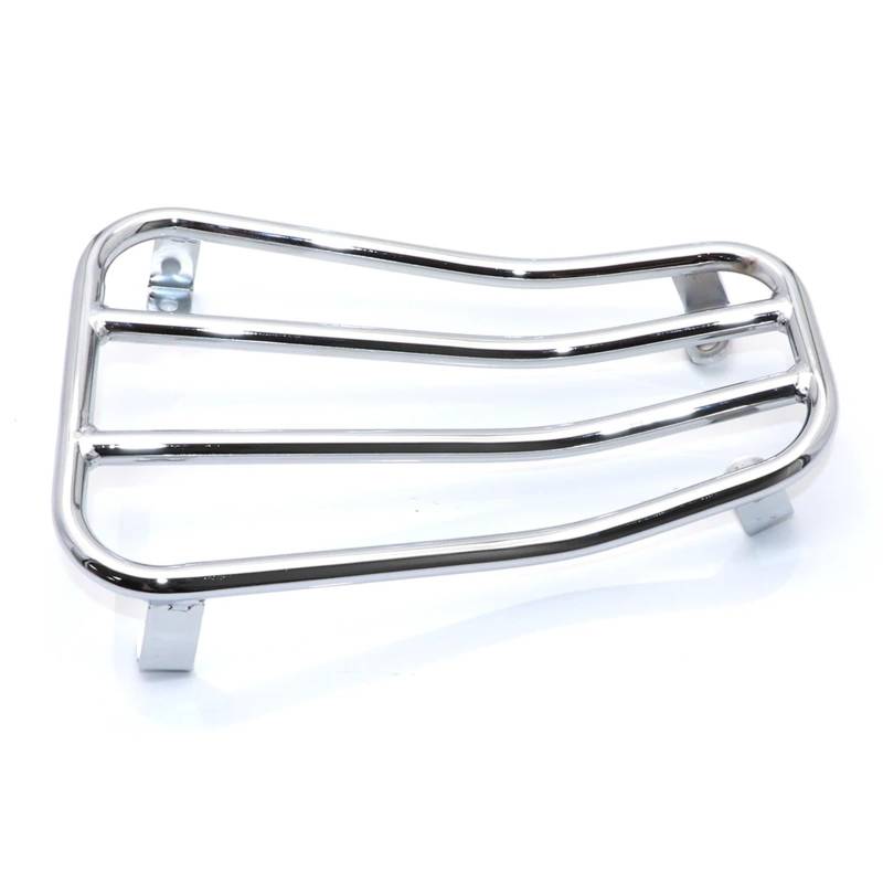 Heckarmlehnengriffe Für Piaggio Für Vespa Für GTS300 Für LX 150 Für S150 Motorrad Halter Hinten Gepäck Rack Halterung Sitz Gepäckträger(Chrome) von KOEHXJ