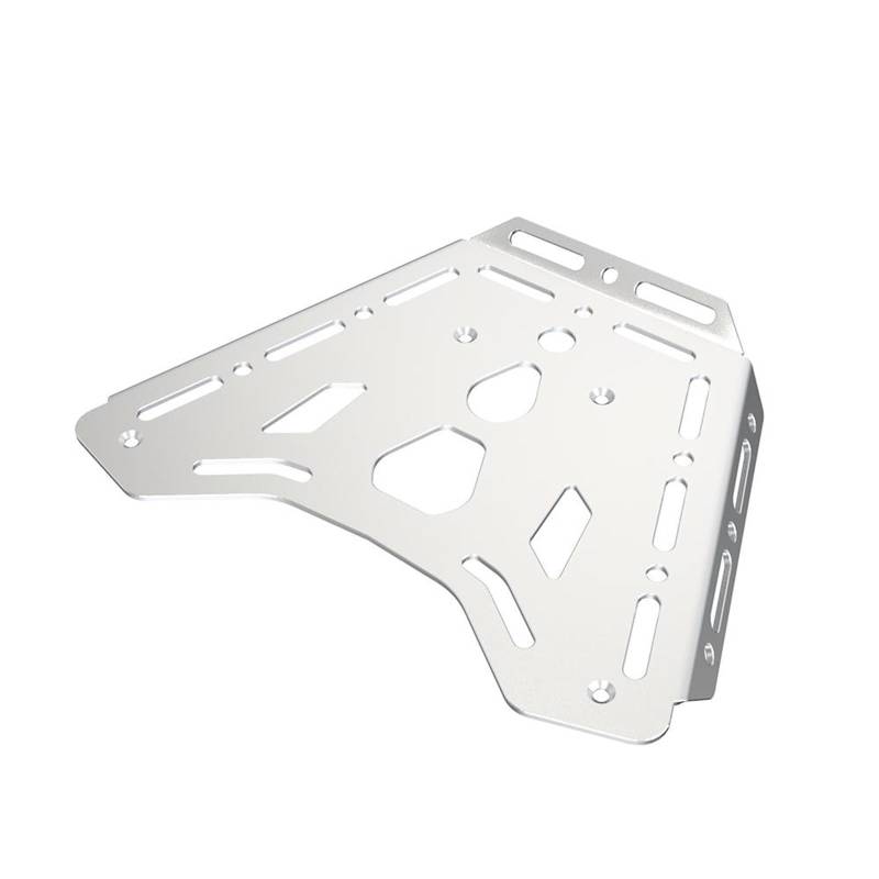 Heckarmlehnengriffe Für R1200GS GSA Abenteuer Schwanz Racks Motorrad Aluminium Hinten Unterstützung Gepäck Halter Halterung Sitz Gepäckträger(Silver) von KOEHXJ