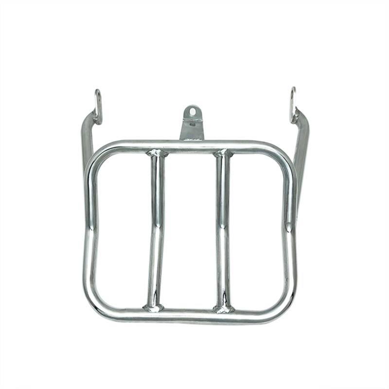 Heckarmlehnengriffe Für R18 Für R 18 Classi 2021 2022 2023 Motorrad Hinten Sitz Gepäck Rack Halterung Hinten Gepäck Taschen Sitz Gepäckträger(Chrome) von KOEHXJ