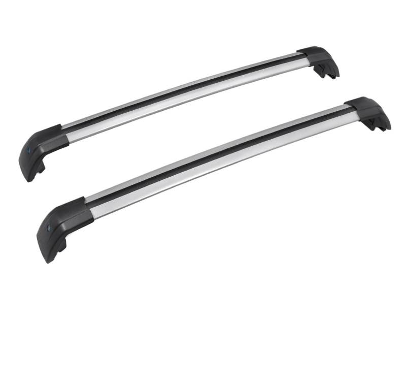 KOEHXJ Dachträger für Reling 2 Stück Auto Dach Bars Aluminium Legierung Seite Bars Schienen Dach Rack Gepäck Auto Für Hyundai Für Santa Für Fe 2013 2014 2015 2016 2017 2018 Dachträger Querträger von KOEHXJ