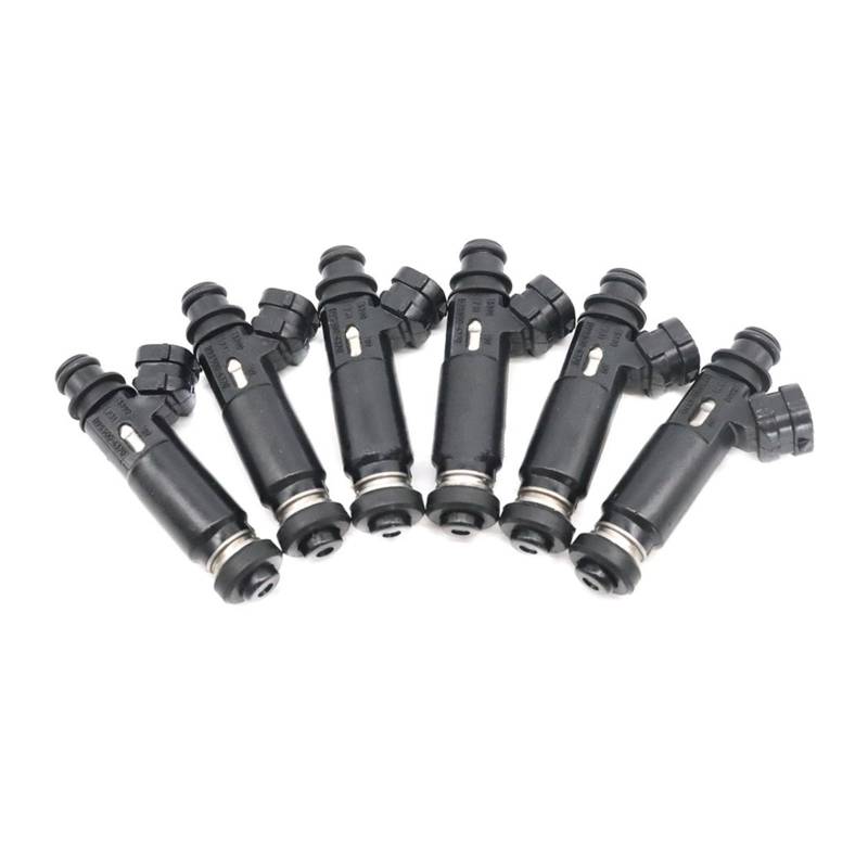 Kraftstoff Sprühdüsen Für Für Montero 2003 2004 2005 2006 3,8 L V6 6 Stücke Auto Kraftstoff Injektor Düse 1955004370 195500 4370 195500-4370 Kraftstoffeinspritzung von KOEHXJ