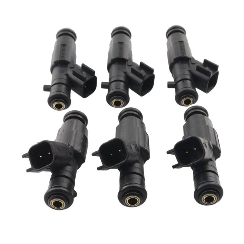 Kraftstoff Sprühdüsen Für Jeep Für Cherokee Für Cheroee 4,0L 1999 2000 2001 2002 2003 2004 6Pcs Kraftstoff Injektor 4-Loch 0280155784 0280155923 83211160 4669938AB Kraftstoffeinspritzung von KOEHXJ