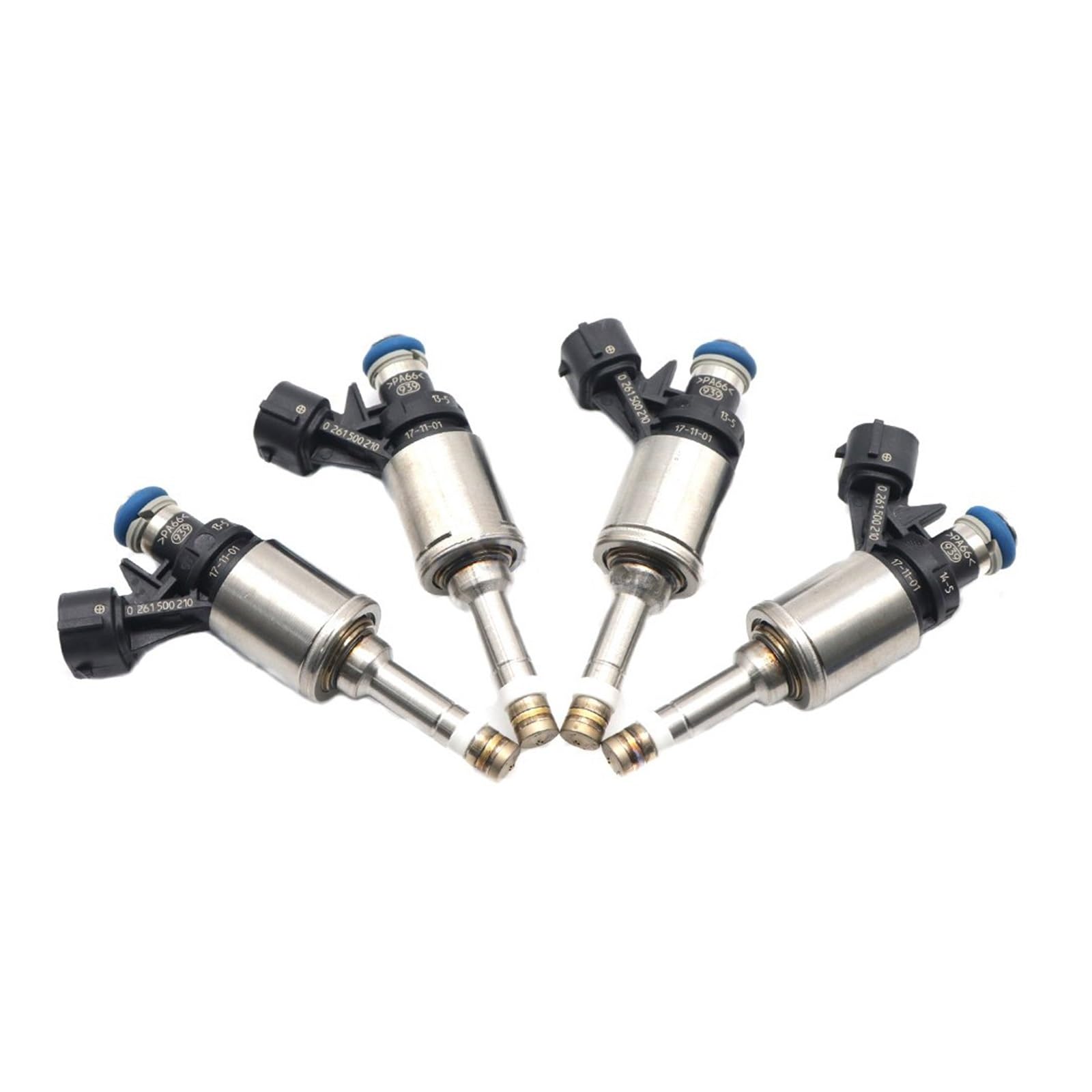 Kraftstoff Sprühdüsen Für Nissan Für Juke Für Sentra 1,6 L L4 Für Turbolader 2014-2019 4 Stücke Auto Kraftstoff Injektoren 0261500210 0261500211 16600BV80A Kraftstoffeinspritzung von KOEHXJ