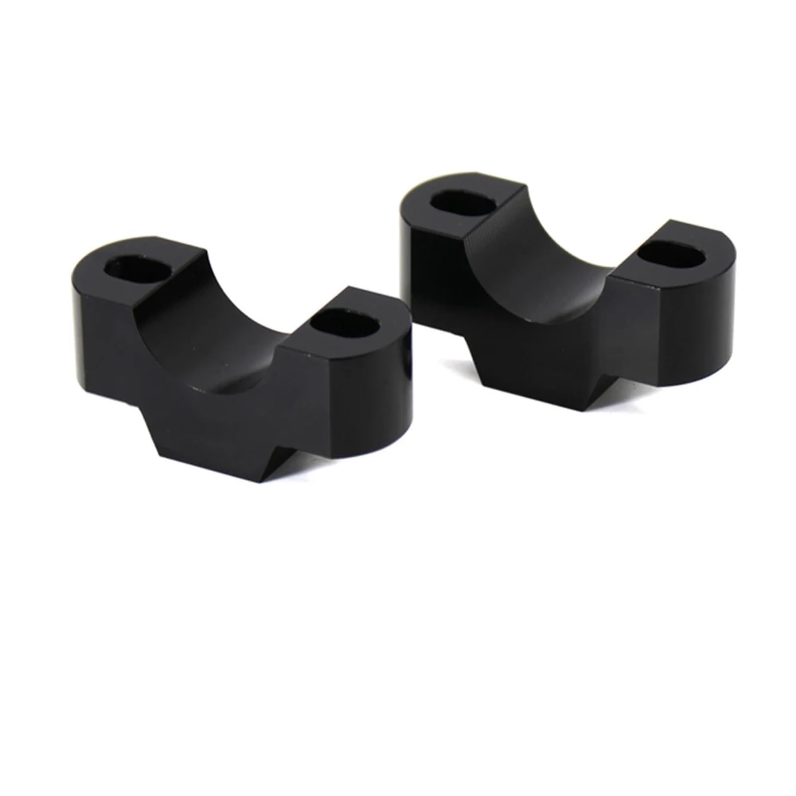 Lenker-Riser-Klemmhalterung Für Trident 660 2021-UP CNC 28mm Lenkererhöhung Klemmhöhenadapter(Black) von KOEHXJ