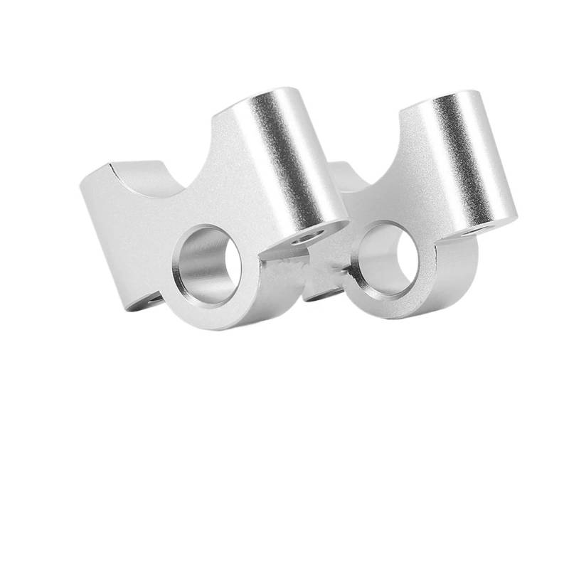 Lenker-Riser-Klemmhalterung Motorrad Zubehör 32MM Lenker Riser Clamp Halterung Lenkrad Erhöhung Für R1250RT 2021 2022-(Silver) von KOEHXJ