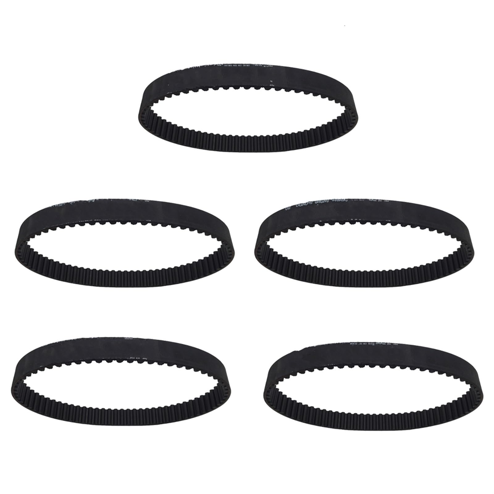 Motor Speed Belt Für SURRON Für SUR-Ron Für Licht Für Bee X Antriebsriemen Getriebe Gürtel Roller E-Bike Motorrad Zubehör Motorrad Antriebsriemen(5 PCS) von KOEHXJ