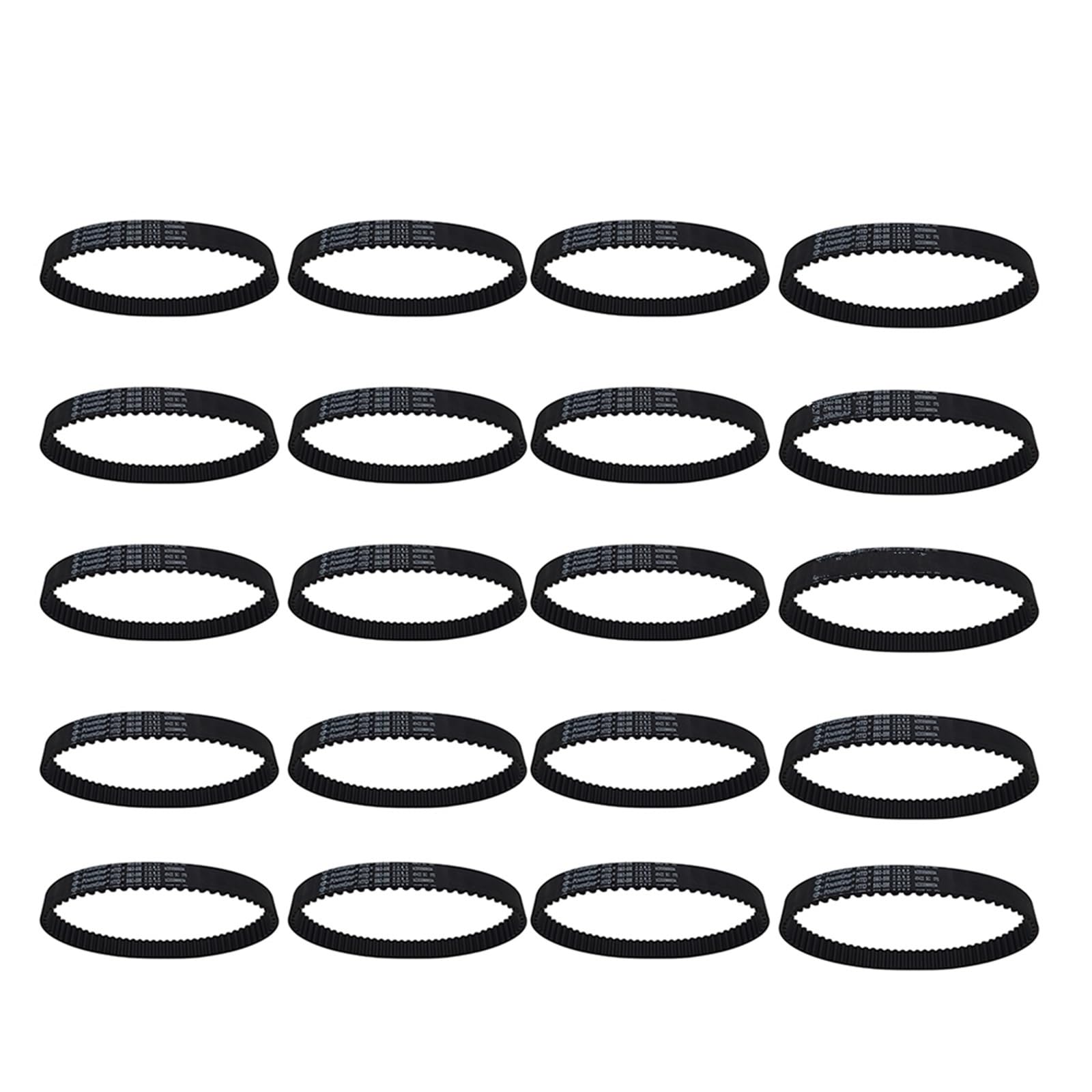 Motor Speed Belt Für Sur-Ron Für Surron Für Sur Ron Für Licht Für Bee SX Motocross Elektrisches Fahrrad 560mm 8M Antriebsriemen Antriebsriemen Motorrad Antriebsriemen(20 Pieces) von KOEHXJ