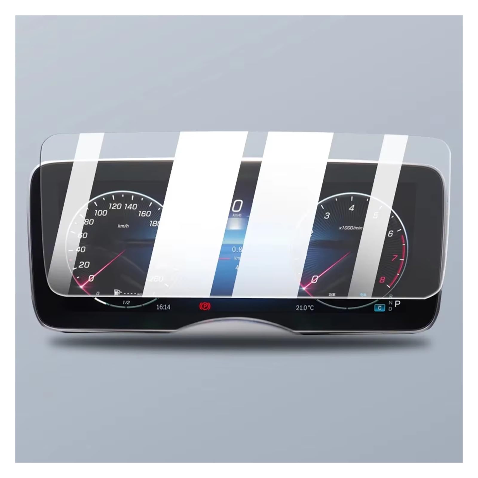 Navigation Schutzfolie Für Benz Für GLC Für X254 2023 Auto GPS Navigation Film LCD Bildschirm Gehärtetem Glas Schutz Film Anti-Scratch-Film GPS-Navigationsfilm(High Definition) von KOEHXJ