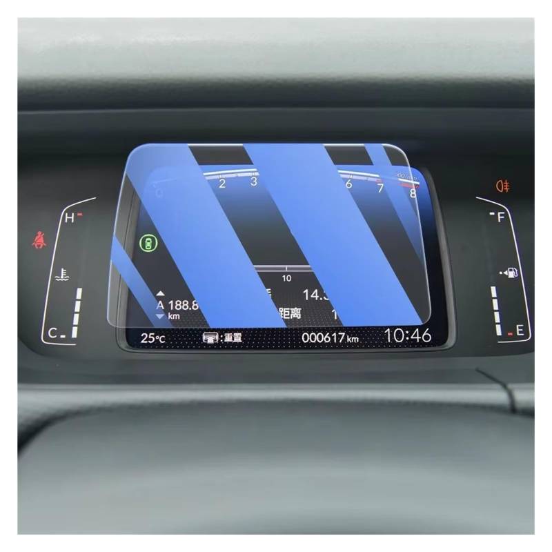 Navigation Schutzfolie Für FIT 2021 2022 2023 2024 Auto GPS Navigation Film LCD Bildschirm Gehärtetem Glas Schutz Film Anti-Scratch-Film GPS-Navigationsfilm(Blue) von KOEHXJ