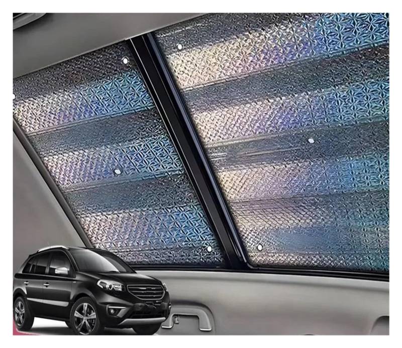 Sonnenblende Auto Dach Hitzeschild Fenster Sonnenschutz Anti-Uv Für Koleos Für Samsung Für QM5 2009 2010 2011 2012 2013 2014 2015 2016 Auto-Sonnenblende von KOEHXJ