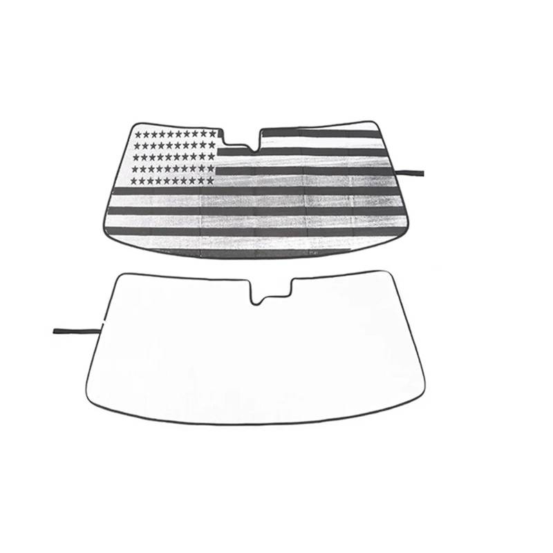 Sonnenblende Auto Front Sonnenschirm Abdeckung Sonnenschutz Visier Schutz Vorhang Für Chevrolet Für Camaro 2010 2011 2012 2013 2014 2015 Auto-Sonnenblende(US Flag) von KOEHXJ