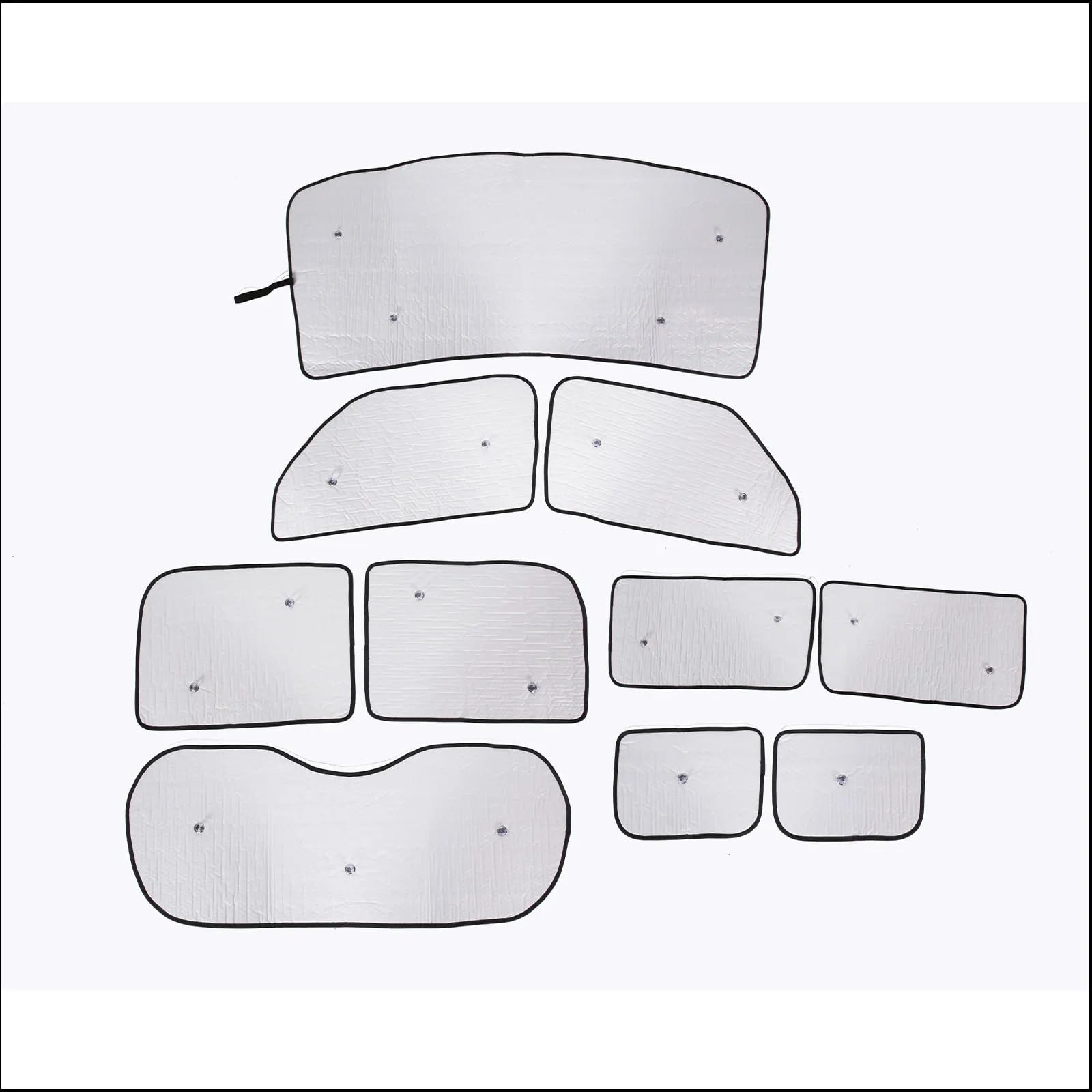 Sonnenblende Auto-Frontscheibe Sonnenschutz Sonnenschirm Für Land Für Rover Für Defender 110 130 2004 2005 2006 2007 2008 2009 2010 2011 2012 Auto-Sonnenblende(130 2020-2024) von KOEHXJ