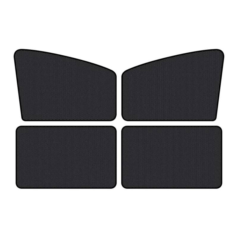 Sonnenblende Auto Magnetische Sonnenschutz Vorhänge Sonnenschutz Abdeckung Seiten Auto Fenster Sonnenschutz Schutz Abdeckung Auto-Sonnenblende(4PCS-Mix) von KOEHXJ