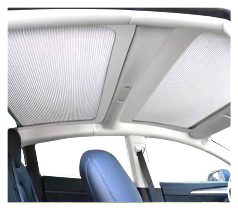 Sonnenblende Auto Schatten Net Dach Dachfenster Shades Schutz Sonnenschirm Sonnenblende Sonnenschutz Für Tesla Für Modell 3 2017 2018 2019 2020 2021 2022 2023 Auto-Sonnenblende(Front and Rear) von KOEHXJ