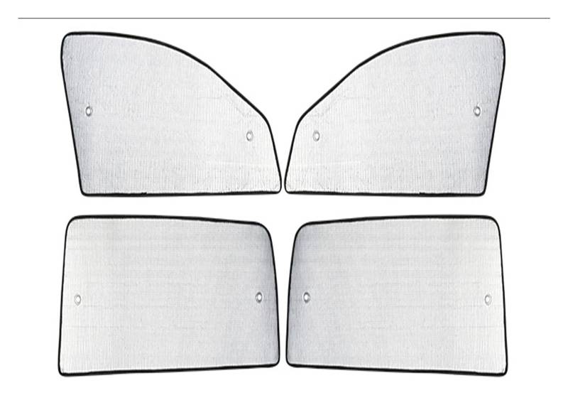 Sonnenblende Auto Sonnenschutz UV Schutz Vorhang Sonnenschutz Visier Frontscheibe Protector Für GAC Für Aion S Auto-Sonnenblende(Car Door 4Pcs) von KOEHXJ