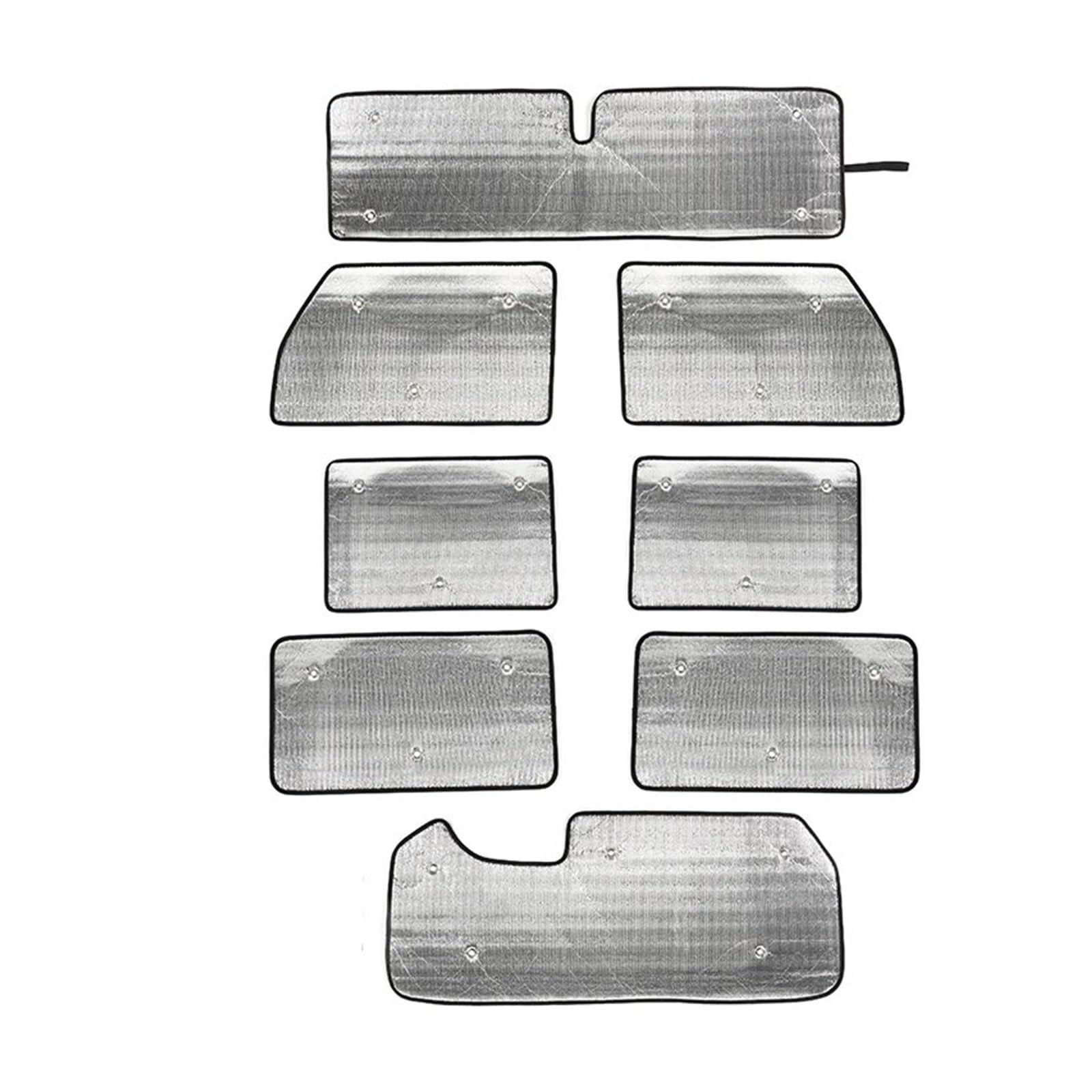 Sonnenblende Auto Vorne Hinten Fenster Sonnenschutz Windschutz Visier Für Jeep Für Wrangler Für JK 2007 2008 2009 2010 2011 2012 2013 2014 2015 2016 2017 Auto-Sonnenblende(for 4-Door) von KOEHXJ