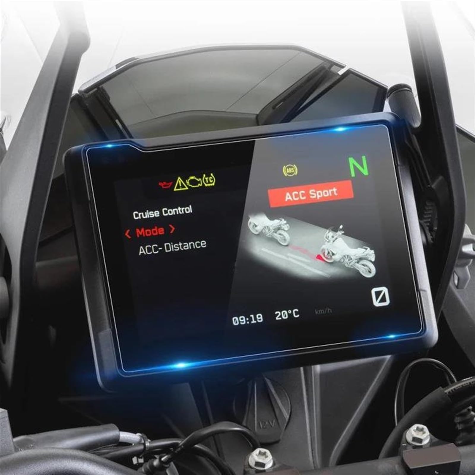 Tachoschutzfolie Für 1290 Für Super Für Abenteuer Für ADV SR 2021 2022 2023- Instrument Film Cluster Screen Dashboard Schutz Displayschutzfolie(Quantity- 1) von KOEHXJ