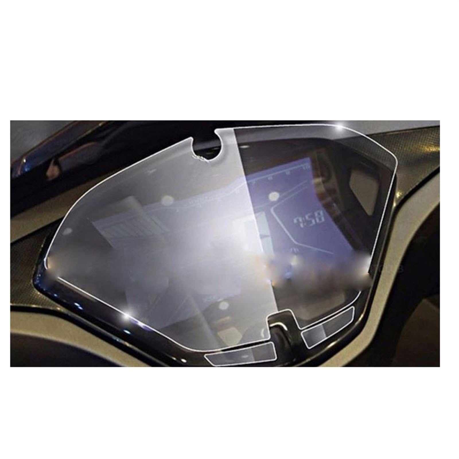 Tachoschutzfolie Für Für NVX 155 Für Aerox 155 Cluster Scratch Cluster Screen Schutz Film Schutz Instrument Dashboard Schild Displayschutzfolie(1 Set) von KOEHXJ