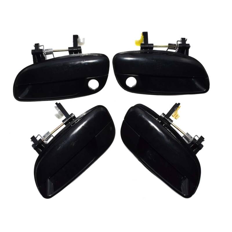 Türgriffabdeckung Für Hyundai Für Elantra 2001-2006 82650-2D000 82660-2D000 83650-2D000 83660-2D000 Auto 4 Stücke Innen 4 Stücke Außentürgriffe Türgriff Griff(Exterior Set of 4Pcs) von KOEHXJ