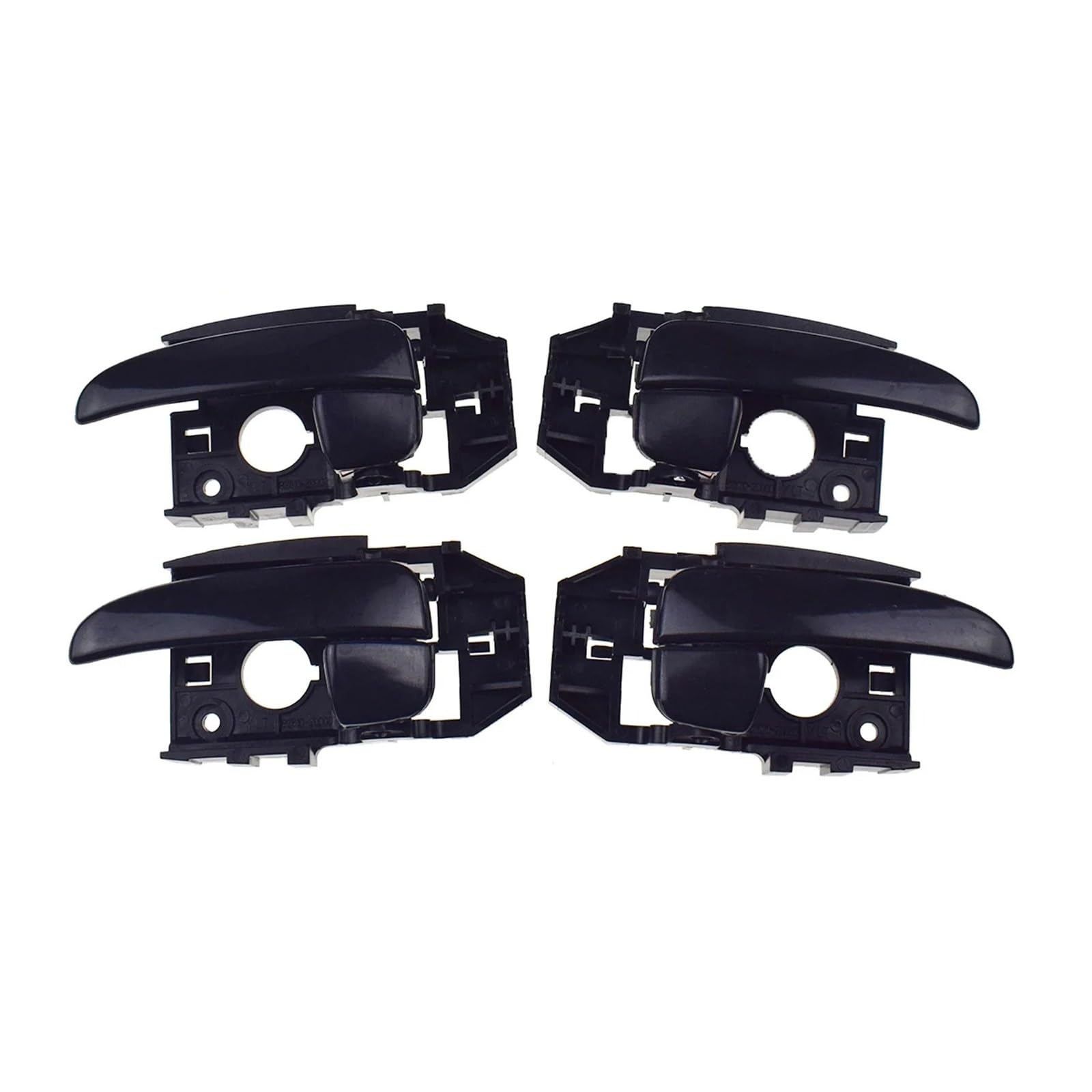 Türgriffabdeckung Für Hyundai Für Elantra 2001-2006 82650-2D000 82660-2D000 83650-2D000 83660-2D000 Auto 4 Stücke Innen 4 Stücke Außentürgriffe Türgriff Griff(Interior Set of 4Pcs) von KOEHXJ