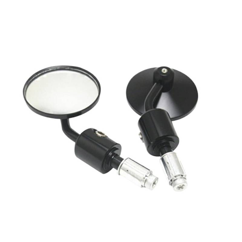 Lenker Rückspiegel Universal Motorrad 7/8 "22mm Lenker Rearview Außenspiegel Für Ho&nda Für Ya&maha Für Suzuki Für Ka&wasaki von KOERBGDYM