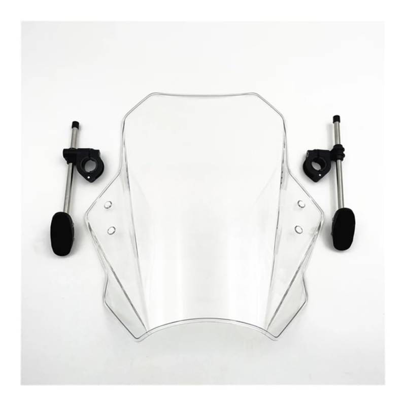 Motorrad Windschutzscheibe Für Ho&nda CTX 700N CTX700N CTX700 N Windschutzscheibe Motorrad Windabweiser Clamp-On Variable Windschutzscheibe Spoiler von KOERBGDYM