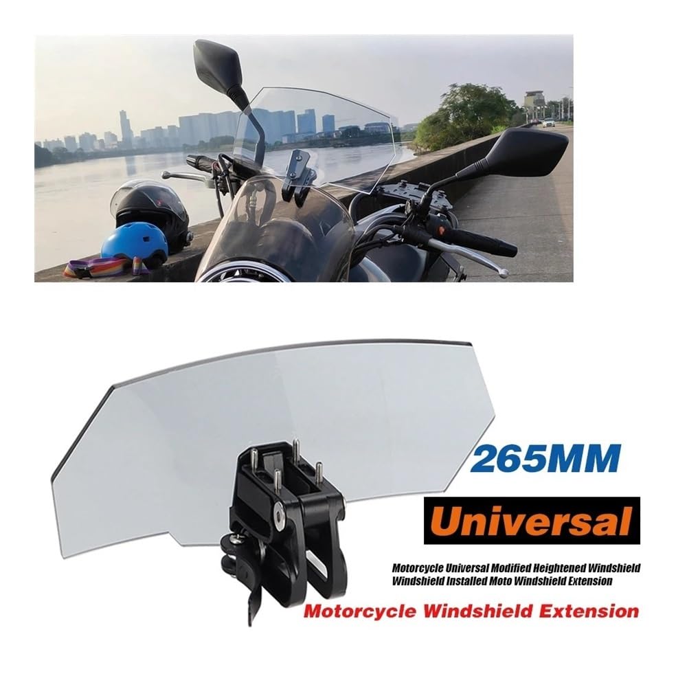 Motorrad Windschutzscheibe Für Su&zuki VS 600 800 DL650 DL1000 DL250 V-Strom 650 1000 XT Motorrad Windschutzscheibe Verlängerung Spoiler Windschutz Air Deflektor von KOERBGDYM