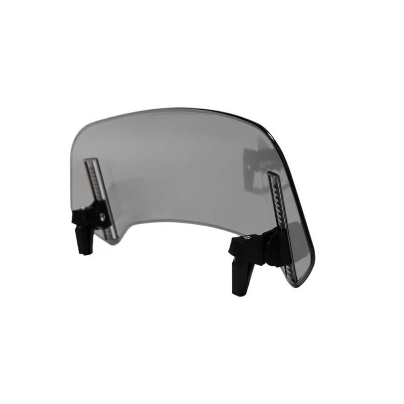 Motorrad Windschutzscheibe Universal Motorrad Windschutzscheibe Verlängerung Einstellbare Spoiler Clamp-Auf Windschutzscheibe Windabweiser Für 800MT MT800 800 MT von KOERBGDYM