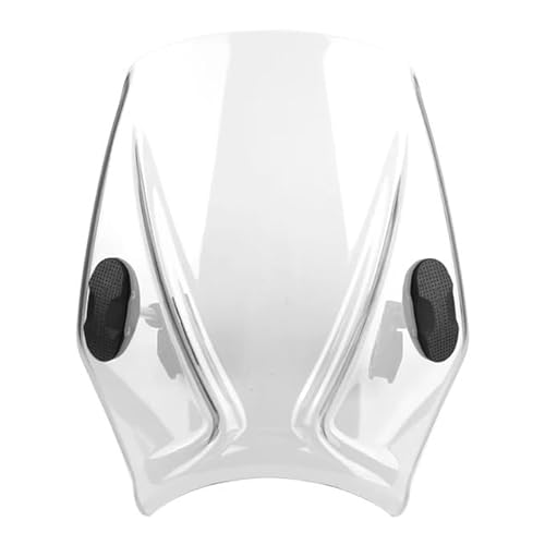 Motorrad Windschutzscheibe Windschutzscheibe Spoiler Für Ho&nda CB650R Für Ka&wasaki Für Du&Cati XSR700 XSR900 Universal Motorrad Windschutzscheibe von KOERBGDYM