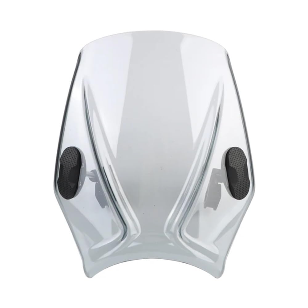 Motorrad Windschutzscheibe Windschutzscheibe Spoiler Für XSR700 XSR900 Motorrad Windschutz Für Ho&nda CB650R Für Ka&wasaki Universal von KOERBGDYM