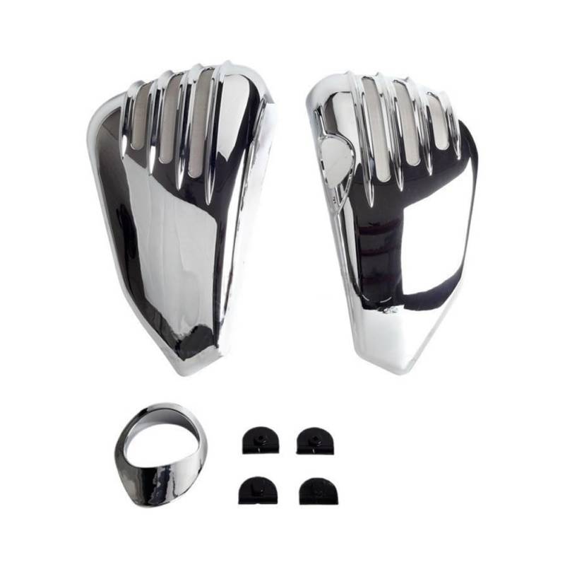 Motorradverkleidung 1 Set Seite Batterie Verkleidung Abdeckung Für Harley Sportster XL 883 1200 72 48 Superlow Iron Custom 2014-2021 Motorrad Zubehör von KOERBGDYM