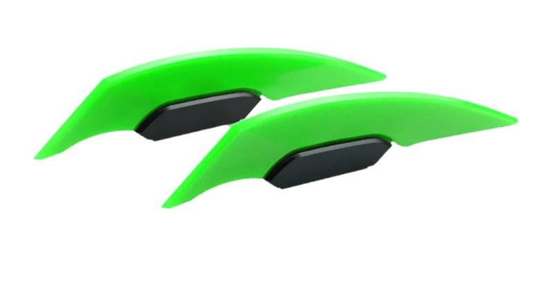 Motorradverkleidung 2-teiliger aerodynamischer Motorrad-Winglet-Spoiler für Motorräder von KOERBGDYM