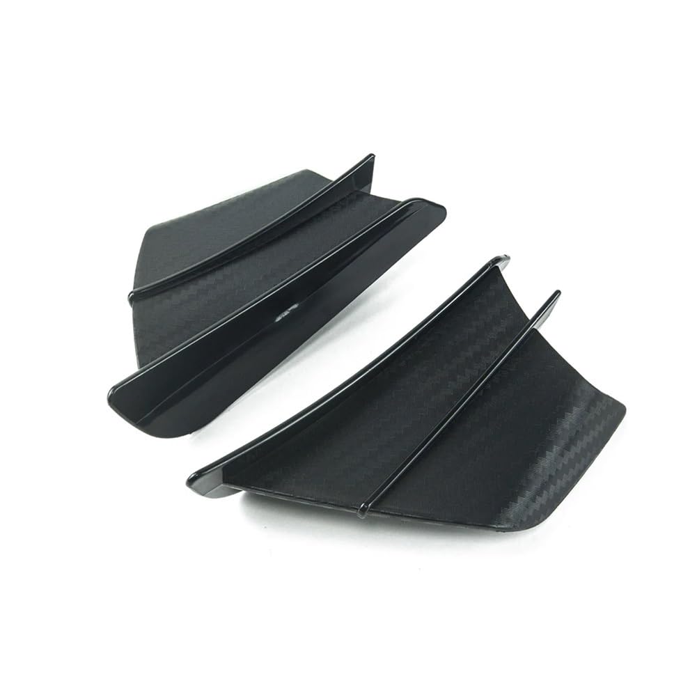 Motorradverkleidung 2Pcs Motorrad Aerodynamische Spoiler Flügel Universal Dynamische Verkleidung Vorderseite Luftabweiser Mit Modifiziertem Zubehör von KOERBGDYM