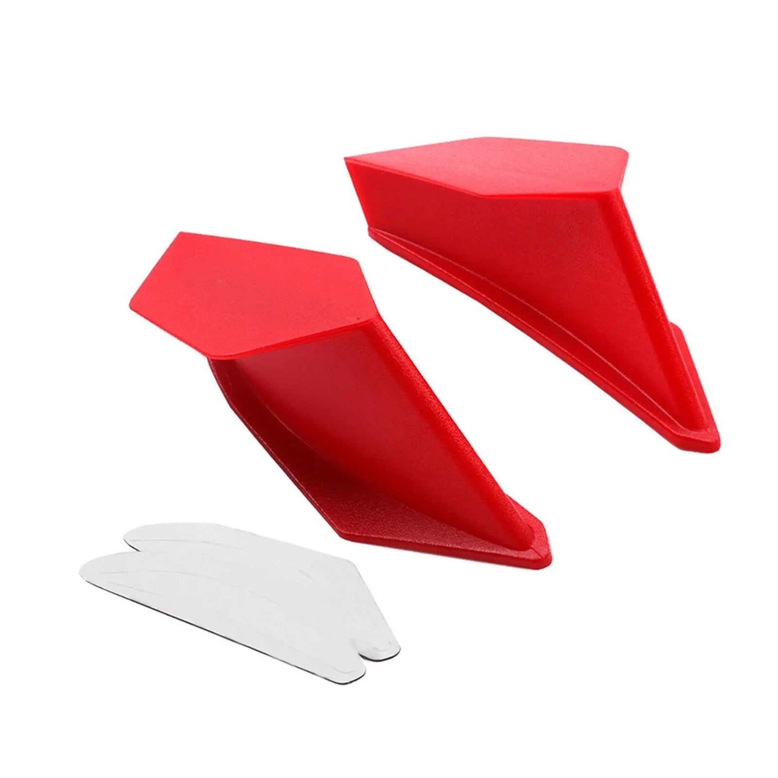 Motorradverkleidung 2Pcs Motorrad Winglets Zubehör Seite Luftabweiser ABS Verkleidung Dynamische Spoiler für Ya&maha für Ka&wasaki für Du&Cati von KOERBGDYM