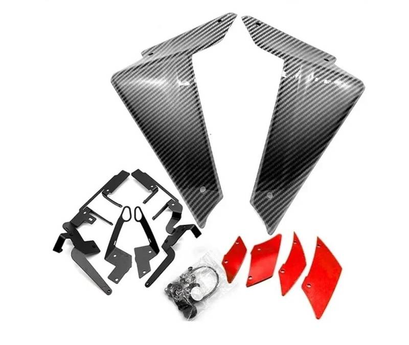 Motorradverkleidung Fit Für Ya&maha MT-09 SP MT09 MT 09 2021 2022 2023 Motorrad Sport Abtrieb Nackte Seite Spoiler Aerodynamische Wind flügel Deflektor von KOERBGDYM