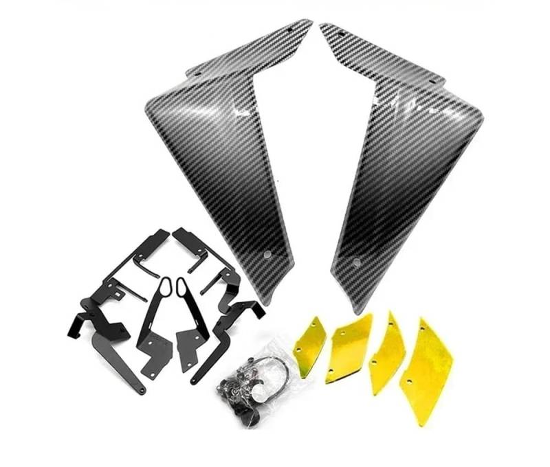 Motorradverkleidung Fit Für Ya&maha MT-09 SP MT09 MT 09 2021 2022 2023 Motorrad Sport Abtrieb Nackte Seite Spoiler Aerodynamische Wind flügel Deflektor von KOERBGDYM