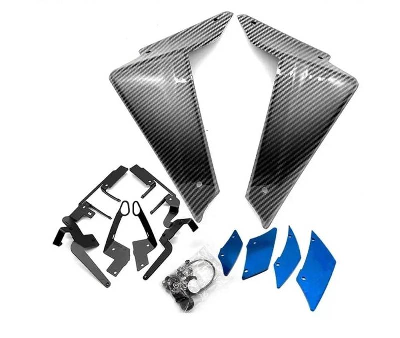 Motorradverkleidung Fit Für Ya&maha MT-09 SP MT09 MT 09 2021 2022 2023 Motorrad Sport Abtrieb Nackte Seite Spoiler Aerodynamische Wind flügel Deflektor von KOERBGDYM