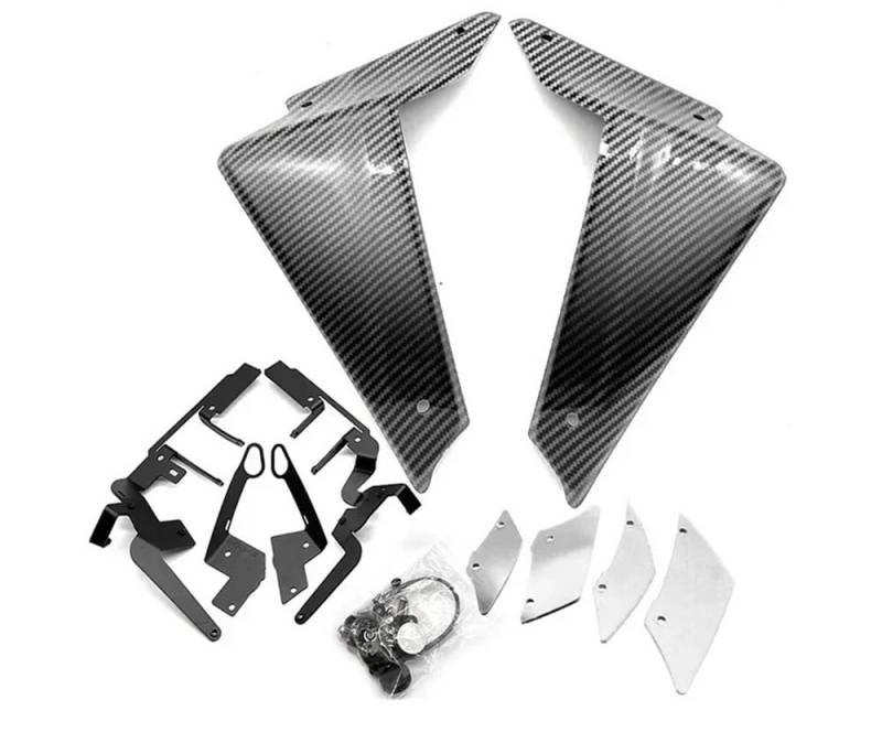 Motorradverkleidung Fit Für Ya&maha MT-09 SP MT09 MT 09 2021 2022 2023 Motorrad Sport Abtrieb Nackte Seite Spoiler Aerodynamische Wind flügel Deflektor von KOERBGDYM