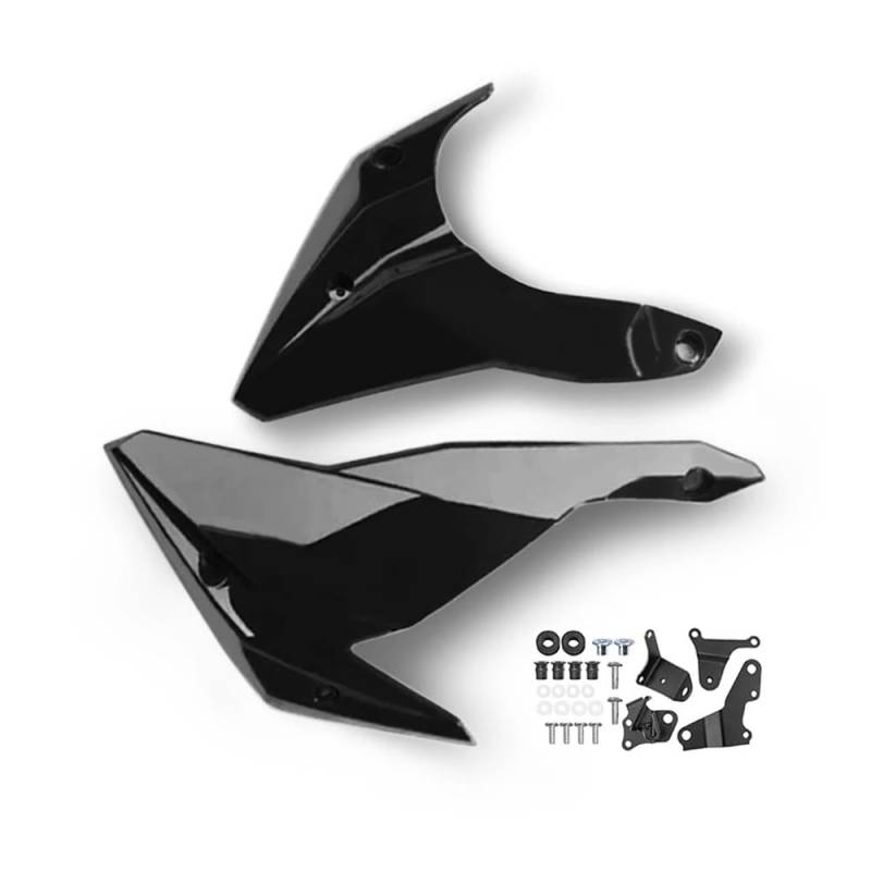 Motorradverkleidung Fit für Ka&wasaki Z400 2018-2023 Motorrad Zubehör Bauch Pan Bellypan Untere Motor Spoiler Cowling Schutz Verkleidung Z 400 von KOERBGDYM