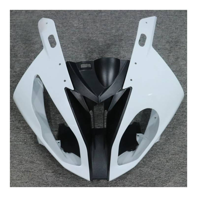 Motorradverkleidung Front Upper Nose Verkleidung Scheinwerferabdeckung Schutz Vent Kohlefaserfarbe für B&M&W S1000RR s1000rr 2015 2016 2017 2018 von KOERBGDYM