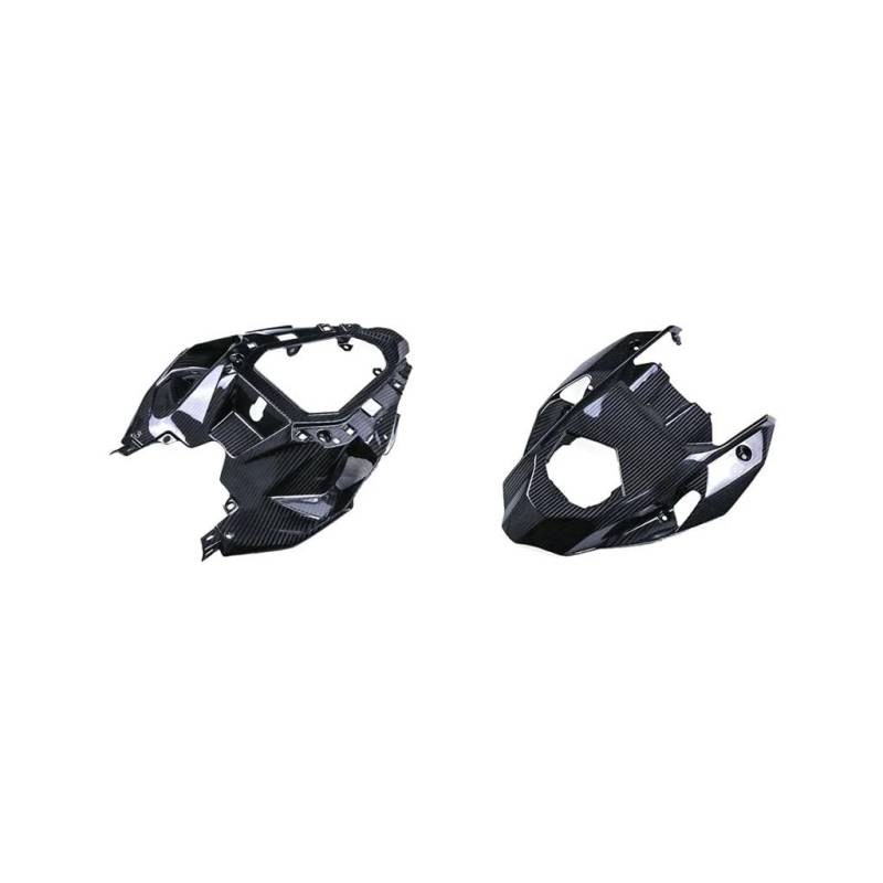 Motorradverkleidung Für B&M&W S1000R M1000R 2021 2022 2023 + Echte 3K Carbon Fiber Motorrad Passagier Hinten Schwanz Sitz Oberen Panel Abdeckung Verkleidung Kits von KOERBGDYM