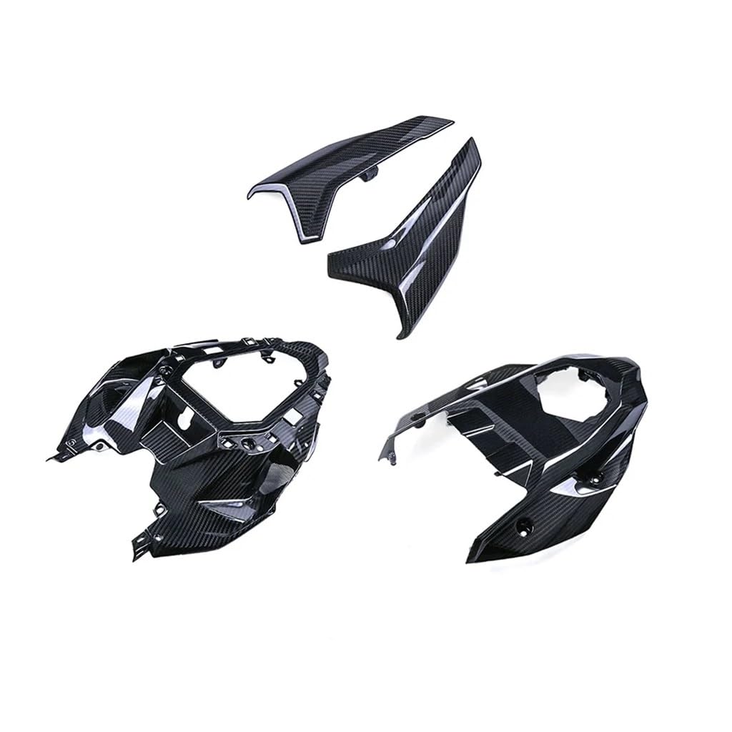 Motorradverkleidung Für B&M&W S1000R M1000R 2021 2022 2023 + Echte 3K Carbon Fiber Motorrad Passagier Hinten Schwanz Sitz Oberen Panel Abdeckung Verkleidung Kits von KOERBGDYM