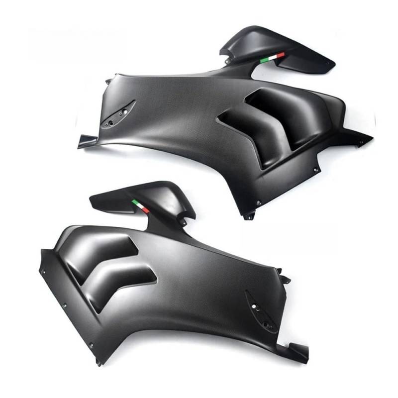 Motorradverkleidung Für Du&Cati Panigale V4 V4S V4R 2022 2023 2024 Carbon Fiber Volle Körper Verkleidungen Seiten Panels Motorrad Zubehör Plain Matte von KOERBGDYM